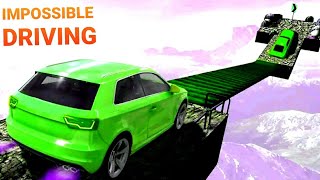 Impossible Tracks Car Stunt Driving Racing Games screenshot 3