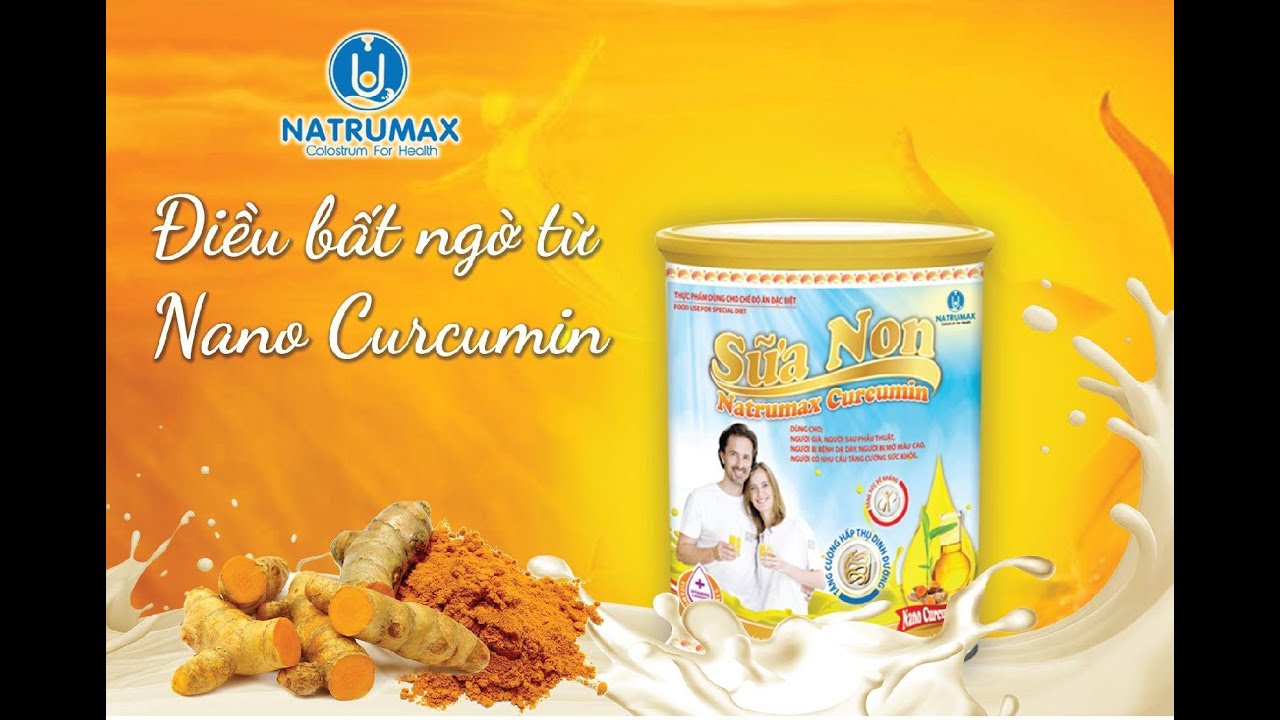 Sữa Non Natrumax Curcumin - youtube