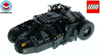 LEGO Batman 76239 Batmobile Tumbler: Scarecrow Showdown - Lego Speed Build