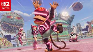 Diddy Kong Vs. Rosalina - Mario Strikers: Battle League ⁴ᴷ Switch 2
