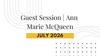 Replay Guest Session | Ann Marie McQueen | Substack | July 15, 2026