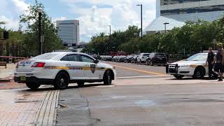 Jacksonville Sheriff's Office Responding Into Crime Scene
