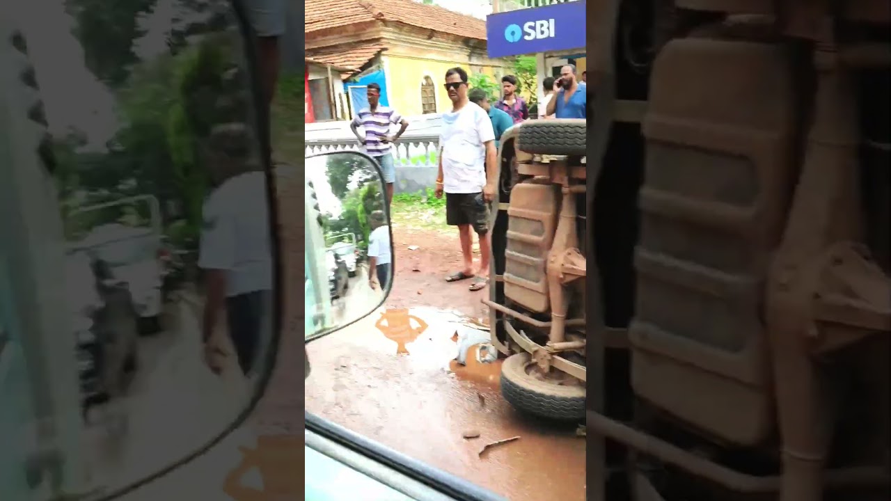 Saligao Chougum Rd Pe Accident 