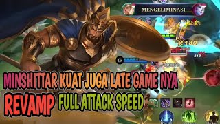 GAMEPLAY MINSHITTAR BEST BUILD TOP GLOBAL || MINSHITTAR FULL ATTACK SPEED