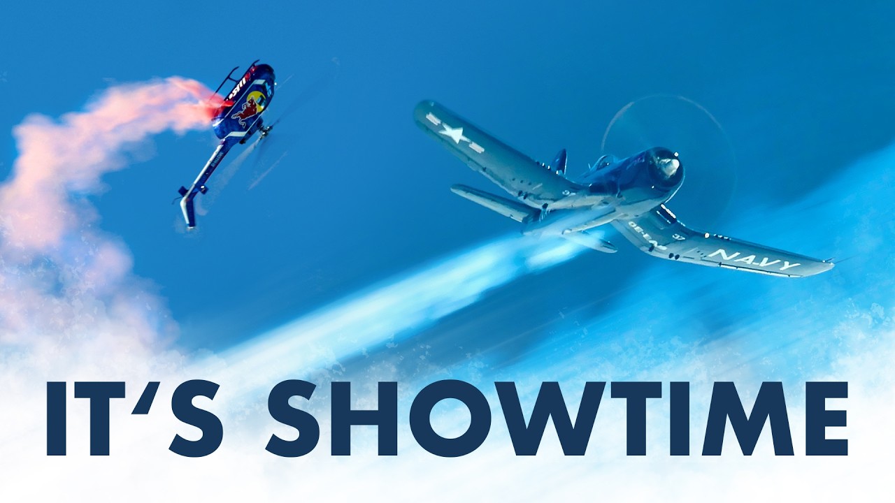 Airshow in the Alps: Tight Airspace, Rising Terrain - Display Challenges for the Corsair and BO105