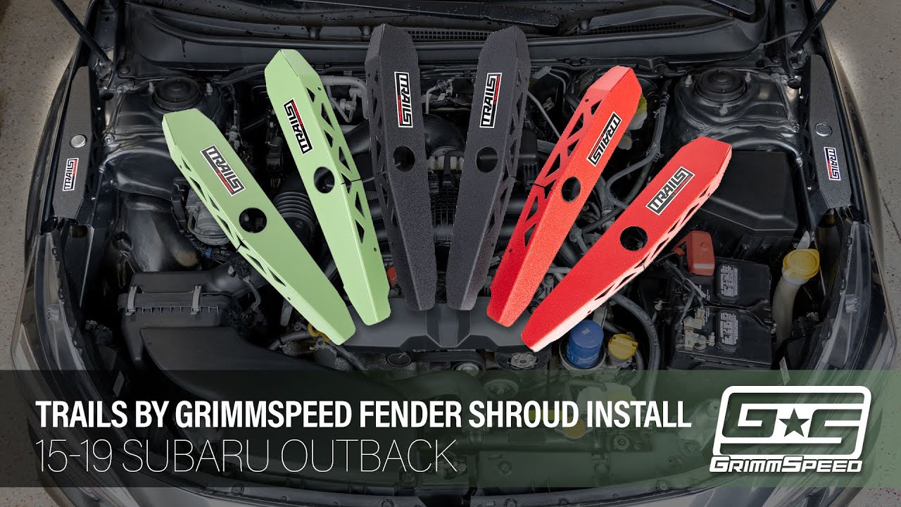 TRAILS by GrimmSpeed Fender Shroud Installation - 15-19 Subaru