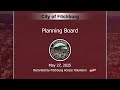 Planning Board - 5.27.2025
