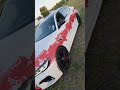 Bloodbath design because This is M@rder now lol #Bellionaire #BellaviaSigns #3M #Wrap   #BMW