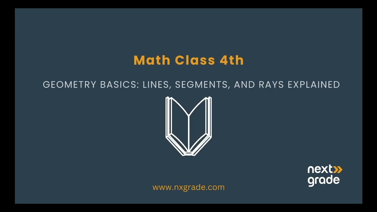 Geometry Search: Line segment | Grade 4 Math | Geometry | Lecture 1