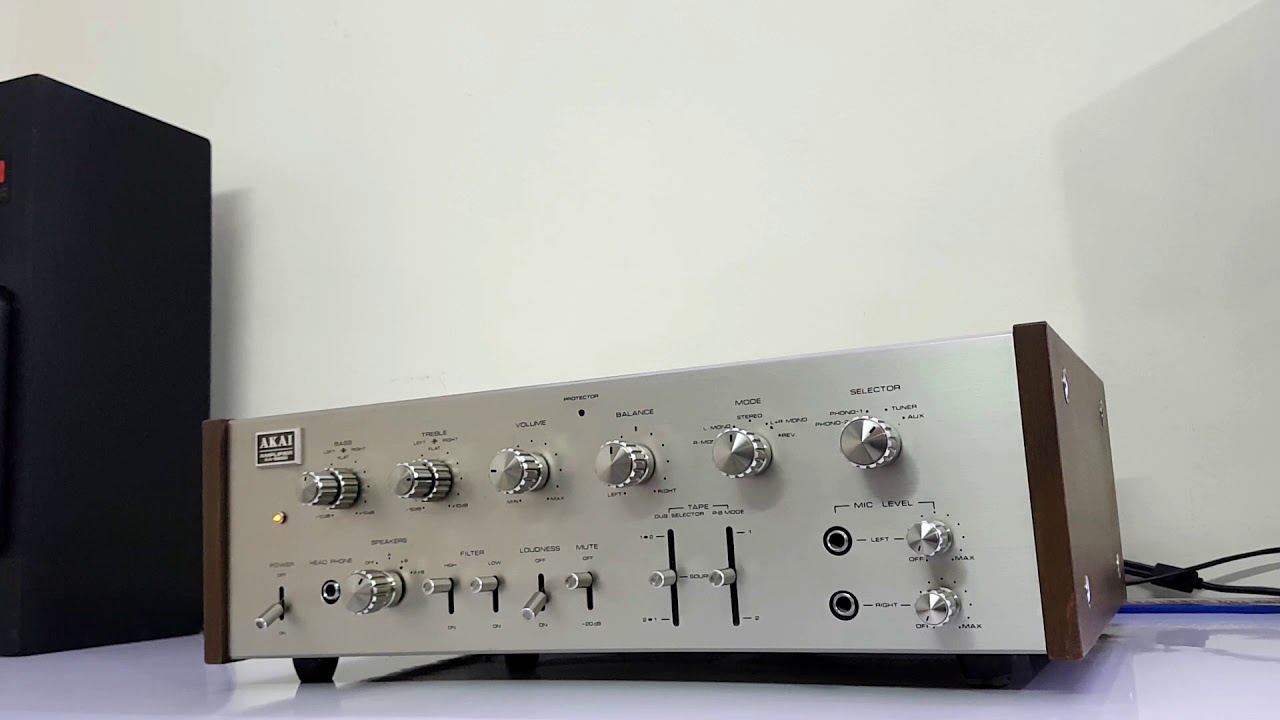 Akai AA-5800 Prueba/De Audio