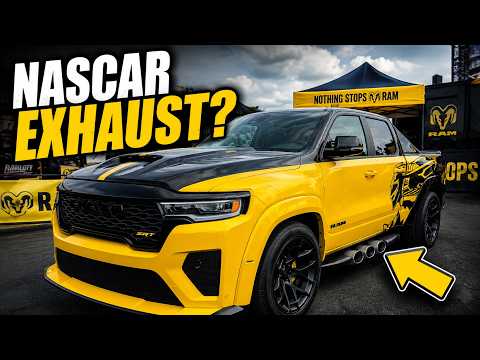 THE 2027 SRT RUMBLE BEE HAS A SPECIAL EXHAUST SETUP THAT RAM ISN'T TALKING ABOUT!