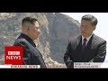 North Korea's leader Kim Jong-Un visits China - BBC News