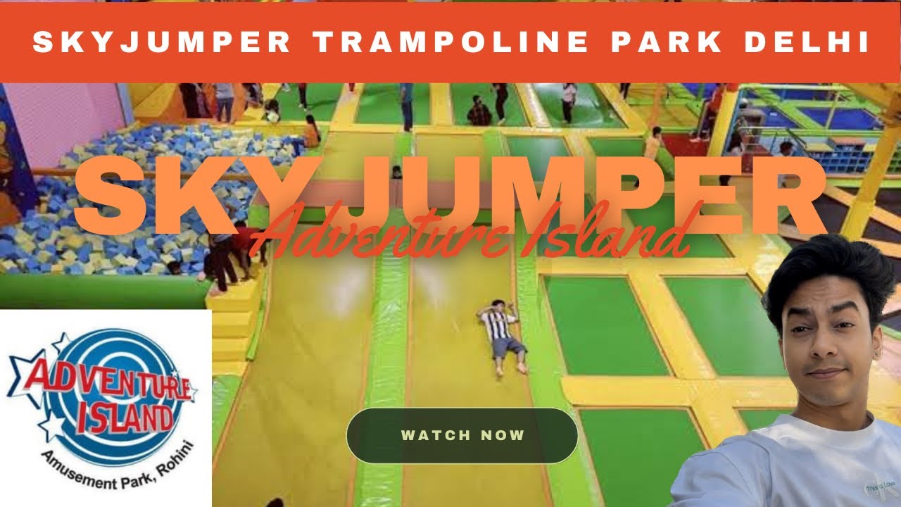 SkyJumper Trampoline Park Delhi METRO WALK ANIKET SAINI viral skyjumper-trampoline-park-delhi-metro-walk-aniket-saini-viral