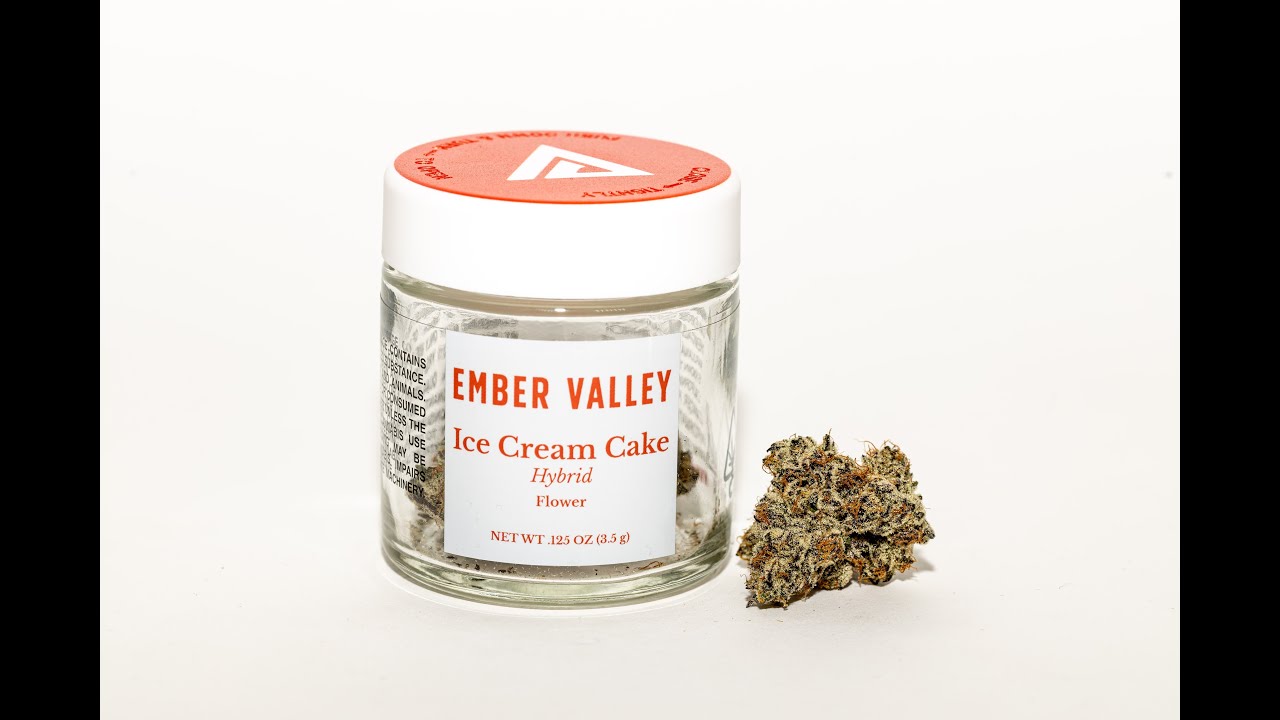 The Ice Cream Cake Strain Review Ft. Ember Valley in California