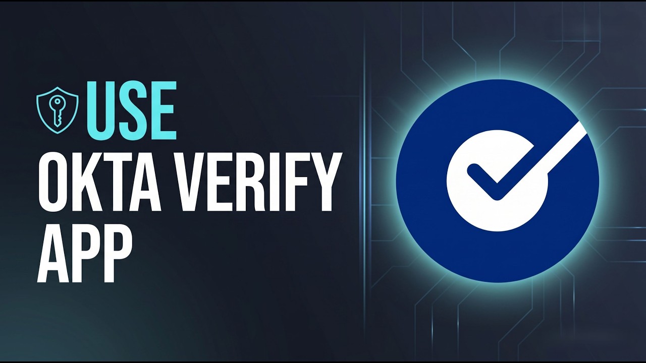 How To Use Okta Verify App - Quick Steps - YouTube
