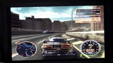 NFS Most Wanted Free Roam with Pursuit (Aston Martin DB9)