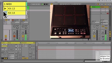 SPD SX Kit Selector Max for Live device for Ableton Live