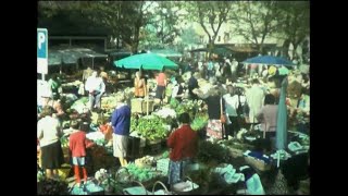 Nostalgievideo: Wochenmarkt in Lörrach 1978