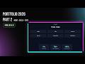 Build AI Inspired Portfolio Website Part 2 💻 | About + Skills + Stats | Portfolio 2026