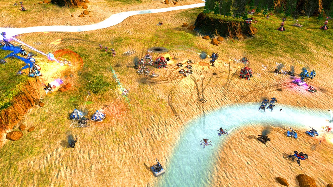 [Zero-K] Gameplay 2V2 (full match)