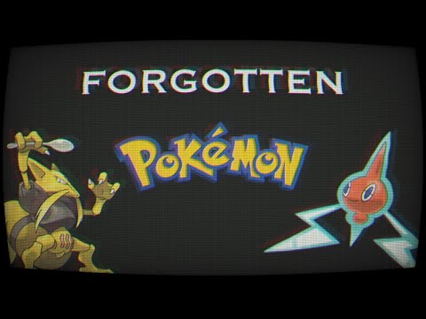 Pokémon That Were Forgotten - YouTube