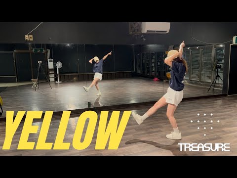 TREASURE 'YELLOW' slow mirrored dance practice / 山梨kpopダンススクール LIEN DANCE STUDIO