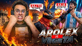VG Vegeta vs NG Arolex 💀| This Fight Just Got Personal 🤡 screenshot 5