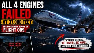 All 4 Engines Failed at 37,000 Feet — The Incredible Story of Flight 009