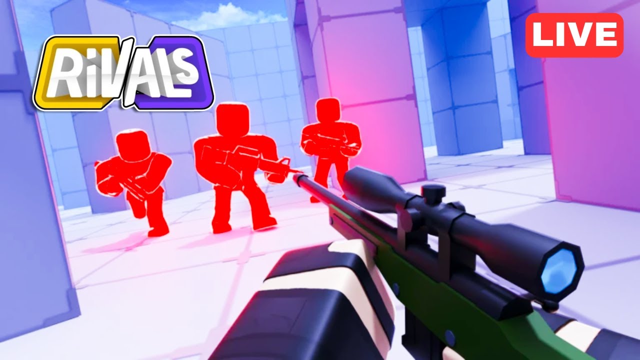 🔴[LIVE] 1V1 IN ROBLOX RIVALS WITH VIEWERS - YouTube