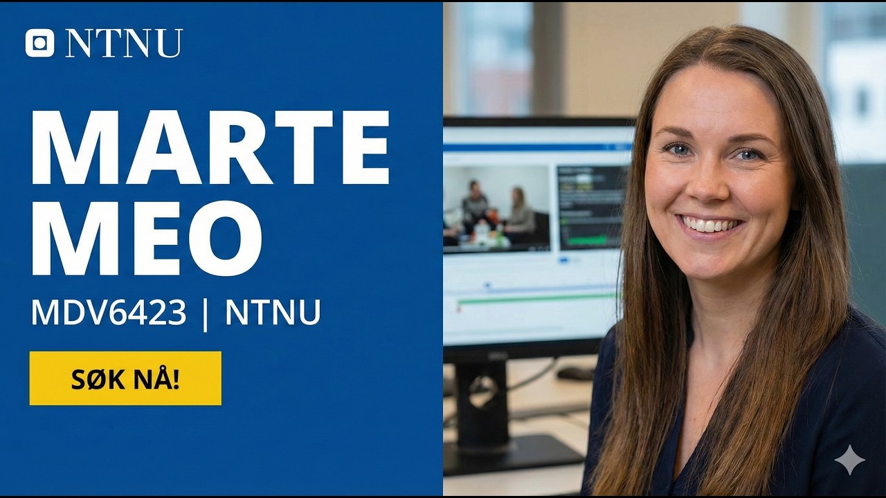 Marte Meo-metoden ved NTNU: Styrk din relasjonskompetanse (MDV6423)