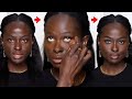 This foundation routine looks like a filter  dark skin friendly