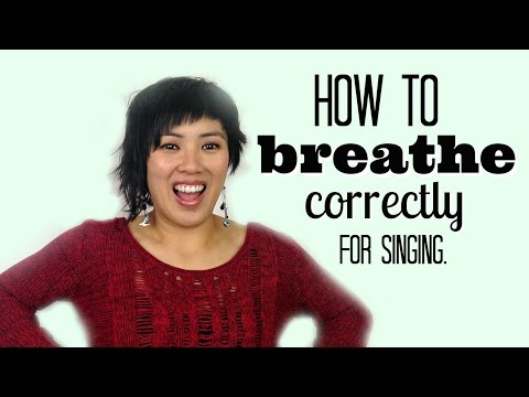 Comment respirer correctement pour le chant