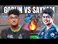 Goblin vs sayyam  intense tdm 1v1 match