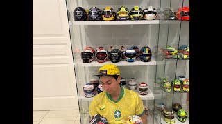 HOW I COLLECTED F1 SIGNED HELMETS (HAMILTON, VERSTPPAEN, NORRIS!)