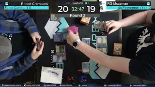 Esper Control vs 4c Elementals (Y) | Modern 2K | Round 2 | Paper MTG