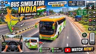 Bengaluru to Salem 📍 | Bus Simulator India 🇮🇳 Realistic Drive