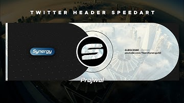 SPEEDART : Twitter Header For Synergy || ps-touch