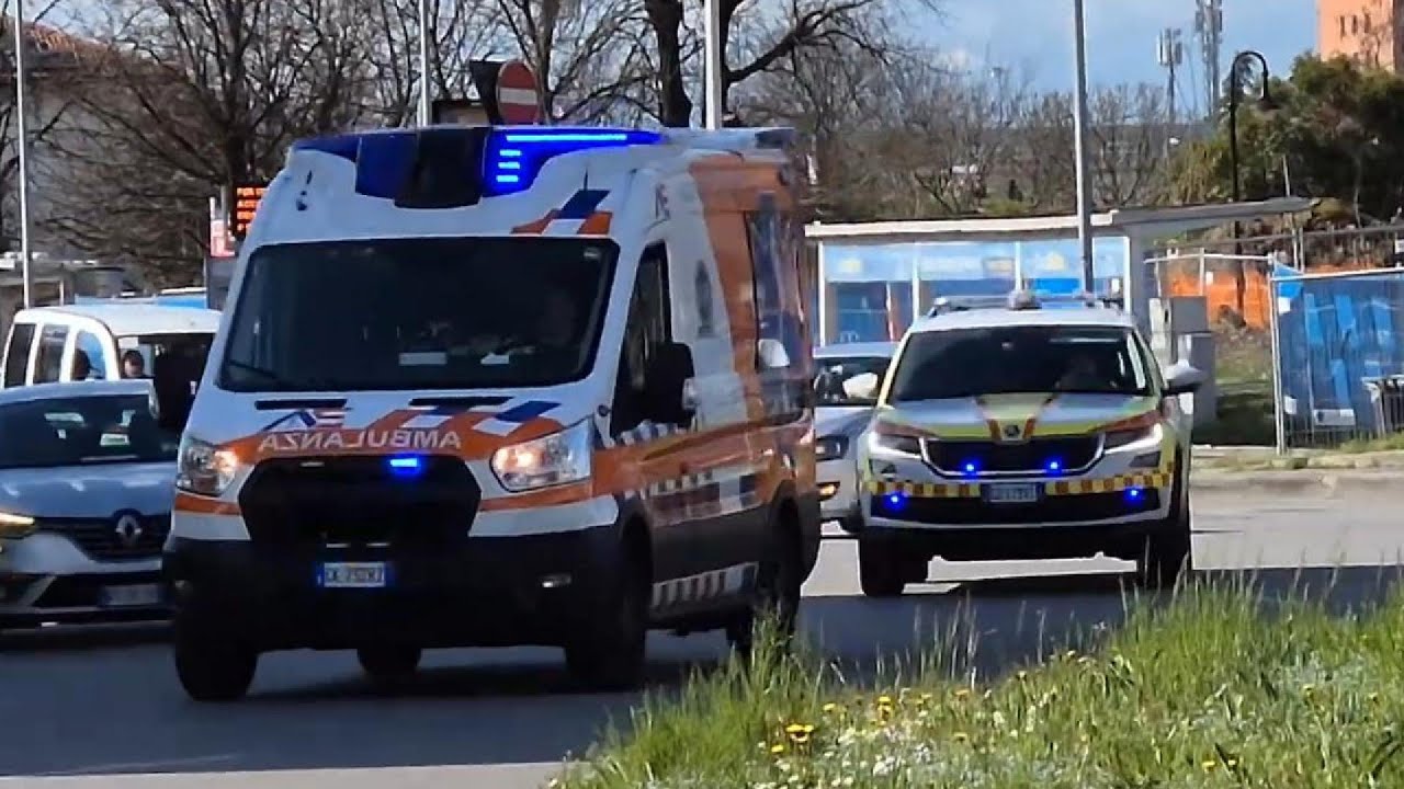 [RARE] Ambulanza Antoniana Emergenza + Automedica SUEM 118 in sirena a Padova // Ambulance + ALS car