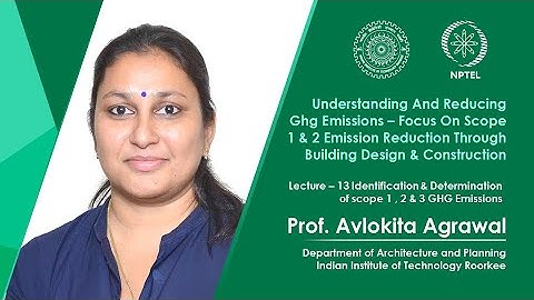 Lecture 13- Identification and Determination of Scope 1,2 and 3 GHG Emissions