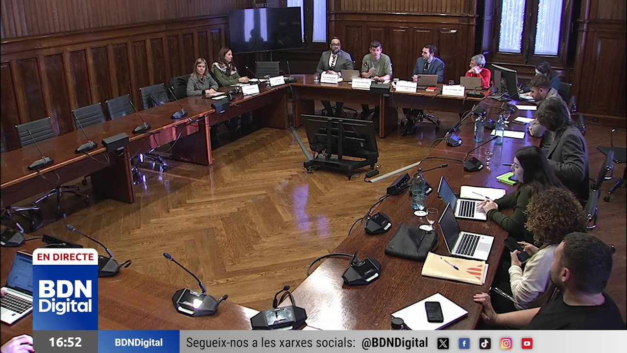 Directe Parlament | Comissió d'investigació