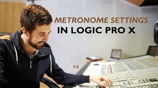 Logic Pro X - Metronome Settings | How to use the Metronome in Logic Pro X