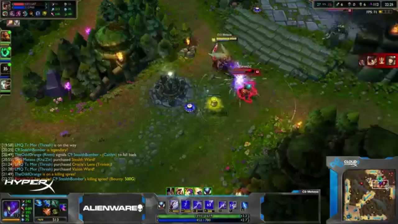 lol patch notes C9 Meteos Kha'Zix Jungle [Challenger Ranked solo queue]