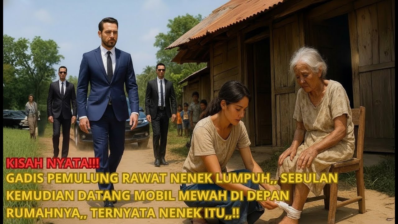 Gadis Pemulung Rawat Nenek Lumpuh, Sebulan Kemudian Datang Mobil Mewah di Depan Rumahnya!