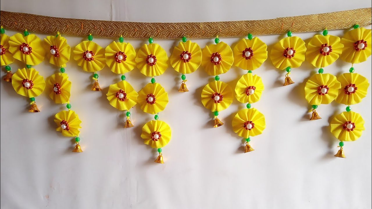 How To Make Door Hanging With Carry Bag Flower Carry Bag Flower