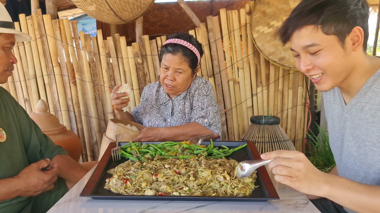 หมกหน่อไม้ใส่หมู เมนูหมกหม้อ ไม่ใช้ใบตองก็หมกได้ | อร่อยนัวร์