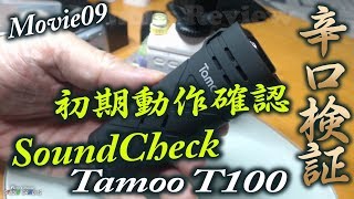 初期動作SoundCheck 完全ワイヤレスイヤホン Tamoo T100 Review09