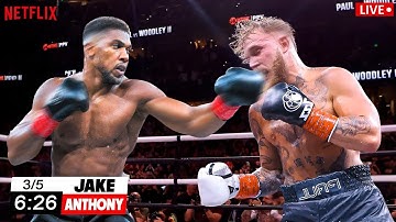 Jake Paul vs Anthony Joshua 2025 – Full Fight Highlights & Shocking Drama!