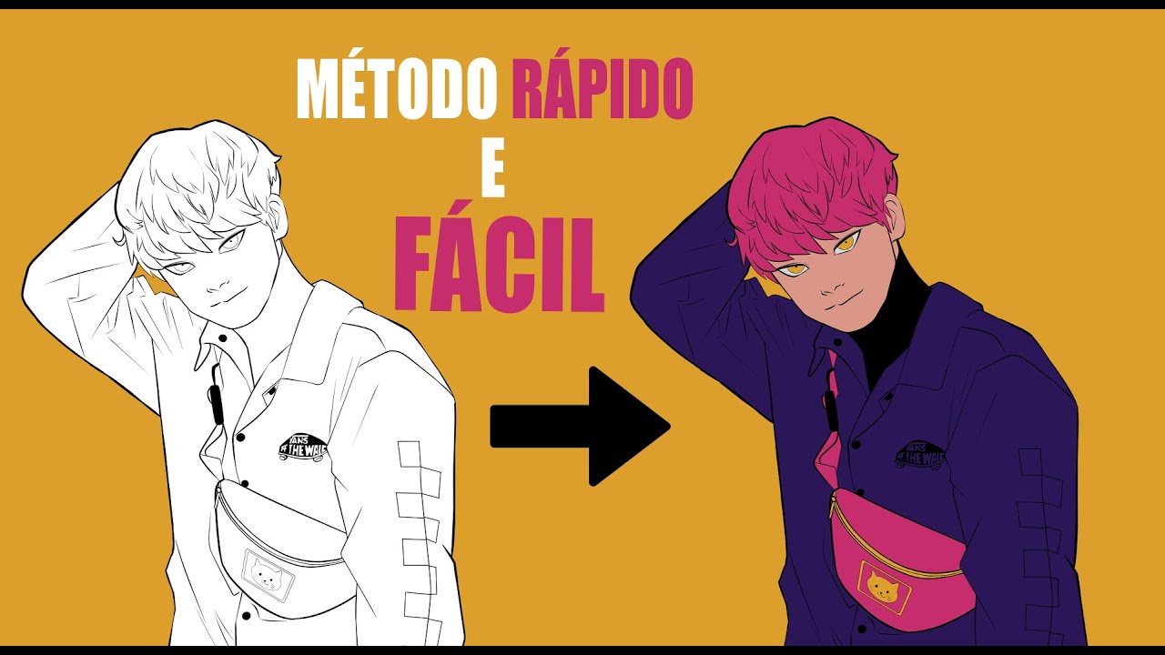 Pintura Digital no Clip Studio Paint (cores base)