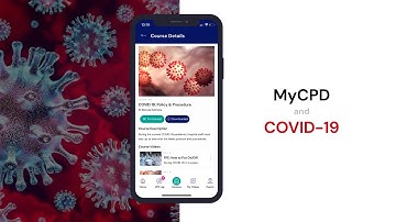 MyCPD and COVID-19