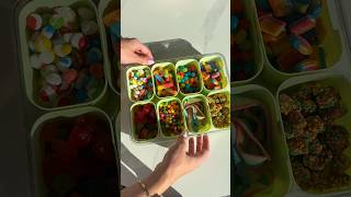 *ASMR* RAINBOW SNACK BOX RESTOCK! #asmr #restock #candy #kitchen #kitchenrestock #snacks #snackideas